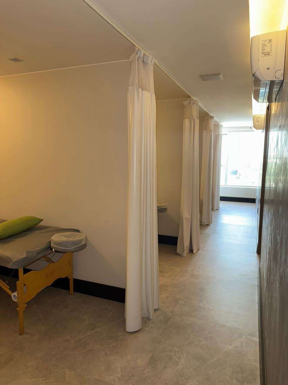 Salas de Acupuntura, Massoterapia e Osteopatia